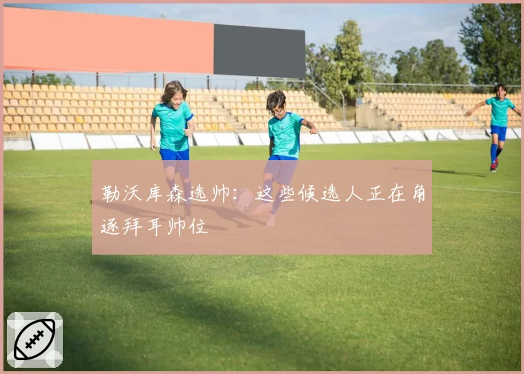 勒沃库森选帅:这些候选人正在角逐拜耳帅位